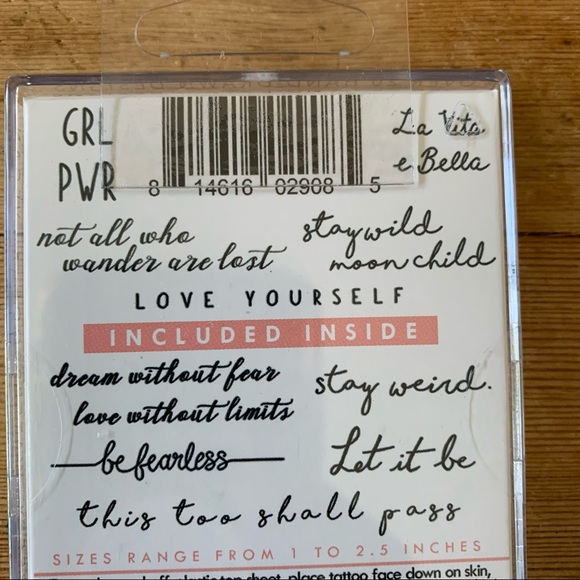 Inked Dani X Anthro New Expressions Temp Tattoo - Picture 9 of 12